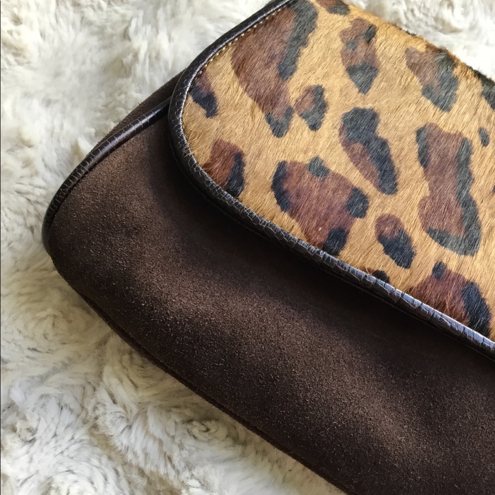 Calf hair & leather Ann Taylor bag - Picture 8 of 8